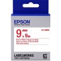 Tape Cartridge EPSON  9mm/9m Std, Red/White, LK3WRN C53S653008 