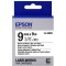 Tape Cartridge EPSON 9mm/9m Strong Adhesive, Black/White, LK3WBW C53S653007
