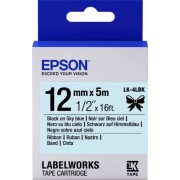Tape Cartridge EPSON 12mm/5m Ribbon Blk/SkB, LK4LBK C53S654032 