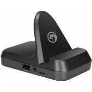 Marvo Dock Station MT-803, Adapter for Keyboard & Mouse for Smartphone, Wireless (Android, iOS), Wired (Android), BT 4.0, Software: Geekgamer