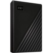   2.5" 4TB External HDD WD My Passport Portable WDBPKJ0040BBK-WESN, Black, USB 3.2 (hard disk extern HDD/внешний жесткий диск HDD)