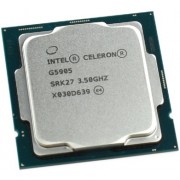 CPU Intel Celeron G5905 3.5GHz (2C/2T, 4MB, S1200, 14nm,Integrated UHD Graphics 610, 58W) Tray 