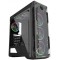 Case ATX GAMEMAX Optical, w/o PSU, 4x120mm ARGB fans, Fan controller, Transparent, USB3.0, Black
