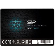 2.5" SSD 1.0TB  Silicon Power  Ace A55, SATAIII, SeqReads: 560 MB/s, SeqWrites: 530 MB/s, Controller  Silicon Motion SM2258XT, MTBF 1.5mln, SLC Cash, BBM, SP Toolbox, 7mm, 3D NAND TLC