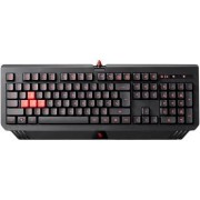 Gaming Keyboard A4Tech Bloody B120N, Multimedia Hot-Keys, Neon Glare, Game Mode, Water-Resistant, Black,USB