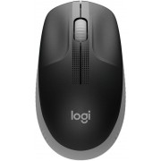 Logitech Wireless Mouse M190 Full-size - MID GREY - 2.4GHZ - EMEA - M190