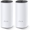 TP-LINK Deco M4 (2-pack) AC1200 Mesh Wi-Fi System, 2 LAN Gigabit Port, 867Mbps on 5GHz + 300Mbps on 2.4GHz, 802.11ac/b/g/n, Wi-Fi Dead-Zone Killer, Seamless Roaming with One Wi-Fi Name, Antivirus, Parental Controls