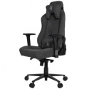 Gaming/Office Chair AROZZI Vernazza Soft Fabric, Dark Grey, Soft Fabric, max weight up to 135-145kg / height 165-190cm, Recline 165°, 3D Armrests, Head and Lumber cushions, Metal Frame, Aluminium wheelbase, Large  nylon casters, W-28.5kg