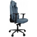 Gaming/Office Chair AROZZI Vernazza Soft Fabric, Blue Grey, Soft Fabric, max weight up to 135-145kg / height 165-190cm, Recline 165°, 3D Armrests, Head and Lumber cushions, Metal Frame, Aluminium wheelbase, Large  nylon casters, W-28.5kg