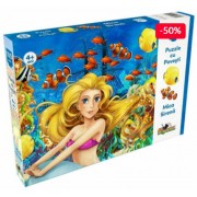 Puzzle Povesti - Mica Sirena 100 piese