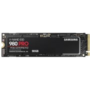 .M.2 NVMe SSD  500GB Samsung 980 PRO [PCIe 4.0 x4, R/W:6900/5000MB/s, 800/1000K IOPS, Elpis, 3DTLC] 