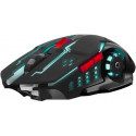 Wireless Gaming Mouse SVEN RX-G930W, Optical, 800-2400 dpi, 6 buttons, Backlight, 400mAh, Black