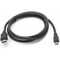 Cable HDMI to HDMI  1.8m  Cablexpert FLAT male-male, 19m-19m (V1.4), Black
