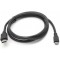 Cable HDMI to HDMI 1.8m Cablexpert FLAT male-male, 19m-19m (V1.4), Black