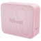 Trust Zowy Compact Bluetooth Wireless Speaker 10W, Waterproof IPX7, Up to 12 hours, Link two speakers wirelessly to boost your party, microSD or 3.5mm aux input, built-in microphone, Pink