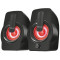 Trust Gemi RGB 2.0 Speaker Set, 12W, LED illumination with automated colour cycle, Black