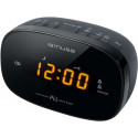 Dual Alarm Clock Radio Muse M-150 CR BLACK, 0.6 inch Amber LED Display, Dimmer ( High / Low / Off ), 20 FM preset stations, Auto scan and store preset stations, Manual tuning and preset store, Wake up by Radio or Buzzer, Snooze, Sleep and Nap, AC 230V, Ba