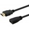 Cable HDMI M to HDMI F 1m Savio CL-132