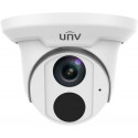 UNV IPC3615ER3-ADUPF28M, 5Mp, 1/2.7" CMOS, Fixed lens 2.8mm, IR up to 30m, ICR, 2592x1944 20fps, 2560x1440 30fps, Ultra 265/H.264/MJPEG, Triple streams, Corridor Mode, MicroSD, 120dB WDR, Built-in Mic, IP67, 3-Axis, LightHunter, DC12V/PoE