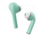 Trust Nika Touch Bluetooth Wireless TWS Earphones - Turquoise, Up to 6 hours of playtime, Manage all important functions (next/previous/pause/play/voice assistant) with a simple touch