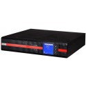 UPS PowerCom MRT-6K, Rack&Tower, 6000VA/6000W, Online, LCD, USB, SNMP SLOT, Ex. Batt., 2xShuko