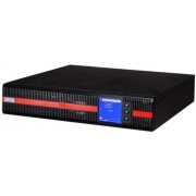 UPS PowerCom MRT-6K, Rack&Tower, 6000VA/6000W, Online, LCD, USB, SNMP SLOT, Ex. Batt., 2xShuko