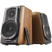 Edifier S1000MKII, Hi-Res 2.0/ 120W (2x60W) RMS, Bluetooth 5.0 with aptX HD Decoding, Titanium Dome Tweeter, Audio in: two digital (Optical, Coaxial) & two analog (RCA), remote control, wooden
