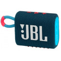 Portable Speakers JBL GO 3, Blue/Pink
