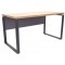Masa B-140 URBAN (blat Sonoma - cadru Negru)