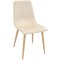 Scaun DC-90WT~ BEIGE+TRANSPRINT LEG