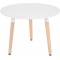 Masa Eames Bebe White
