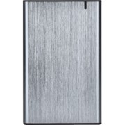 Gembird EE2-U3S-6-GR, External enclosure for 2.5'' SATA HDD max.4TB with USB Type-C (6Gb/s) interface, 7-9.5mm, Aluminium & Plastic case, Gray
