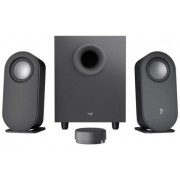 Logitech Z407 Speaker System 2.1 (40W, 20W subwoofer, 2x10W), Bluetooth: 5.0, Wireless control, 3.5 mm input, Micro-USB input, Black