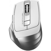 Wireless Mouse A4Tech FB35, Optical, 1000-2000 dpi, 6 buttons, Ergonomic, 1xAA, BT+2.4Ghz, White,USB