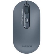 Wireless Mouse A4Tech FG20, Optical, 1000-2000 dpi, 4 buttons, Ambidextrous, 2xAAA, Ash Blue, USB