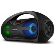 Speakers   SVEN  PS-425 12w, Black, Bluetooth, Karaoke, microSD, FM, AUX, USB, power:1500mA, DC5V