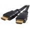 Cable HDMI - 7.5m - Brackton "Basic" K-HDE-SKB-0750.B, 7.5 m, High Speed HDMI® Cable with Ethernet, male-male, with gold plated contacts, double shielded, with dust caps