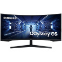 34" SAMSUNG Odyssey G5 C34G55TWWI, Black (Curved-VA 3440x1440, FreeSync 165Hz,1ms, 250cd, DP+HDMI) 