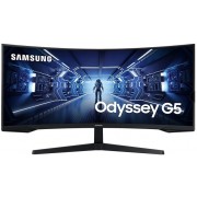 34" SAMSUNG Odyssey G5 C34G55TWWI, Black (Curved-VA 3440x1440, FreeSync 165Hz,1ms, 250cd, DP+HDMI) 