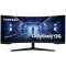 34" SAMSUNG Odyssey G5 C34G55TWWI, Black (Curved-VA 3440x1440, FreeSync 165Hz,1ms, 250cd, DP+HDMI)