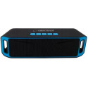 Esperanza FOLK EP126KB, Bluetooth Portable Speaker, power: 6W (2 x 3W), Black/Blue, Built-in FM Radio, Bluetooth profiles: A2DP, AVRCP, HFP, HSP, Bluetooth version: 3.0, Built in USB port and TFT (microSD) card slot for MP3/MP4 playing, Operating distance