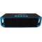 Esperanza FOLK EP126KB, Bluetooth Portable Speaker, power: 6W (2 x 3W), Black/Blue, Built-in FM Radio, Bluetooth profiles: A2DP, AVRCP, HFP, HSP, Bluetooth version: 3.0, Built in USB port and TFT (microSD) card slot for MP3/MP4 playing, Operating distance