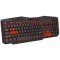 Keyboard Esperanza TIRONS EGK201B Red - US Layout / Gaming, Illuminated