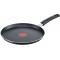 Crepe Pan Tefal C3841053, D25cm. Intense, thermospot, black