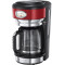 Russell Hobbs 21700-56/RH Retro Red Glass C/Maker