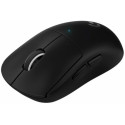 Wireless Gaming Mouse Logitech PRO X Superlight, 100-25600 dpi, 5 buttons, 40G, 400IPS, Rech, Black