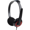 Gembird MHS-002 Stereo Headphones with Microphone, Black