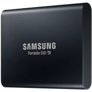 1TB Samsung Portable SSD T5 MU-PA1T0B/WW External SSD, Black, Transfer speed 540 MB/s, USB 3.1/Type-C, (SSD extern/внешний SSD)