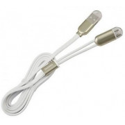 Lightning+Micro-USB Cable Remax, Binary, White 