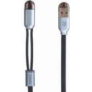 Lightning+Micro-USB Cable Remax, Binary, Black 